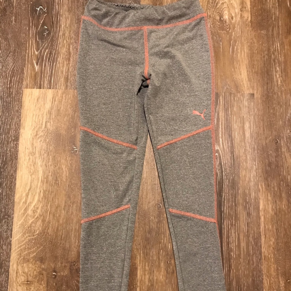 Girls Puma Athletic leggings sz S (7)